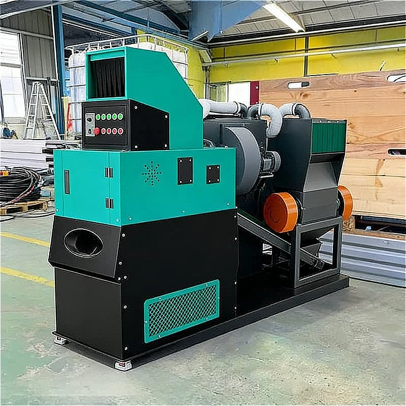 Copper Wire Granulator Machine Cable Recycling Plant Waste Wire Shredder for E-Waste Copper Aluminum Recovery Customized Sale